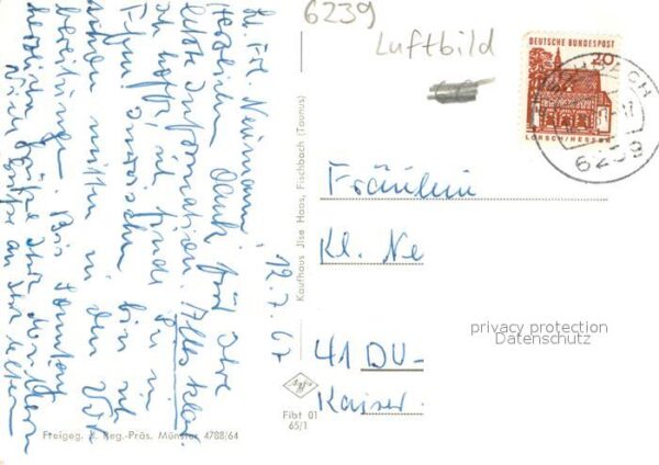 Fischbach Untertaunus Fliegeraufnahme – Bild 2
