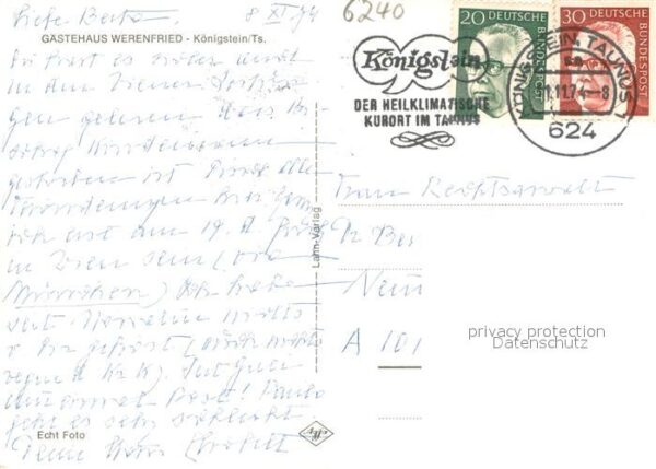 Koenigstein Taunus Gaestehaus Werenfried – Bild 2