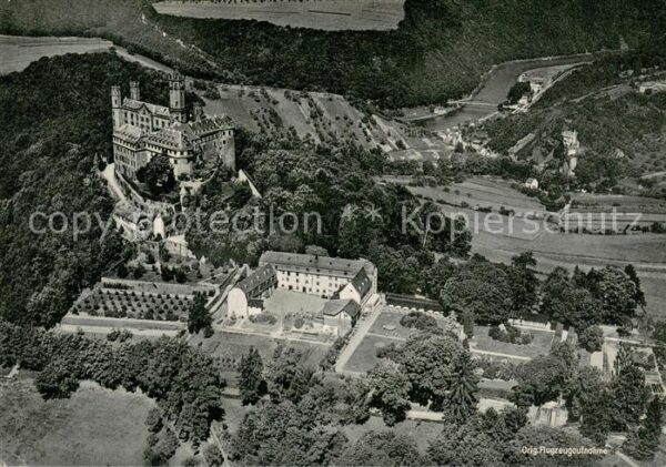 Diez Lahn Schloss Schaumburg Fliegeraufnahme