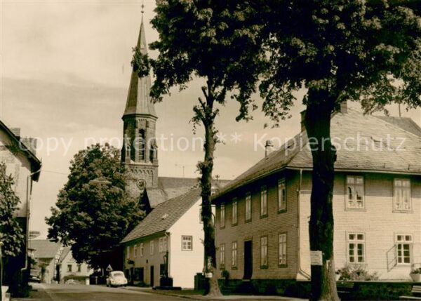 Ulrichstein Ortspartie mit Kirche
