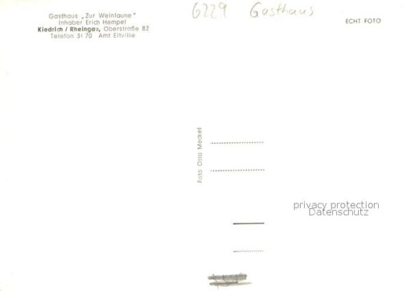 Kiedrich Kirche Burgturm Gasthaus Zur Weinlaune Gastraeume – Bild 2