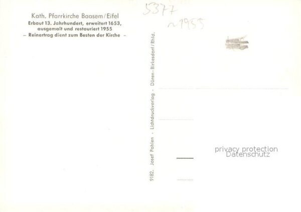 Baasem Kath Pfarrkirche – Bild 2