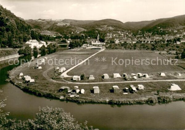 Bad Nassau Campingplatz Fliegeraufnahme