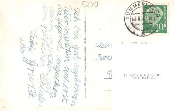 Gummersbach Aggertalsperre Steinberg Rathaus Gesamt Grotenbach Schoeppenstuhl Hi – Bild 2