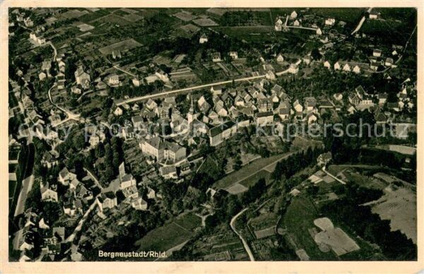 Bergneustadt Fliegeraufnahme Gesamtansicht