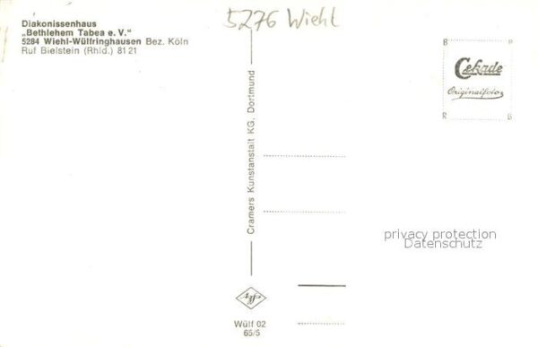 Wiehl Oberbergischer Kreis Diakonissenhaus Bethlehem Tabea e.V. – Bild 2