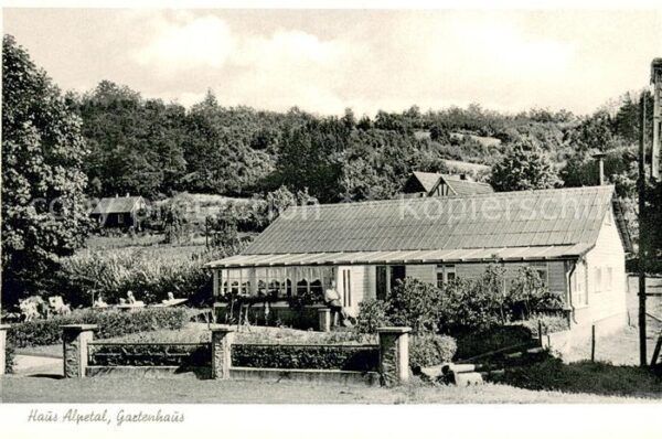 Alpe Wiehl Haus Alpetal Gartenhaus