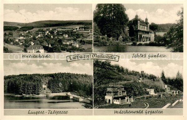 Marienheide Schloss-Gimborn Maerchenwald-Gogarten Lingese-Talsperre
