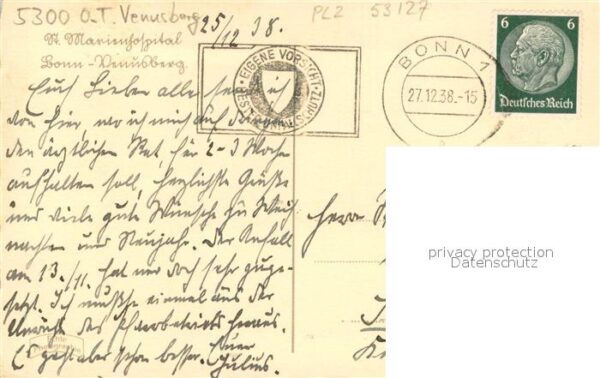 Venusberg Bonn St. Marienhospital Aussen – Bild 2