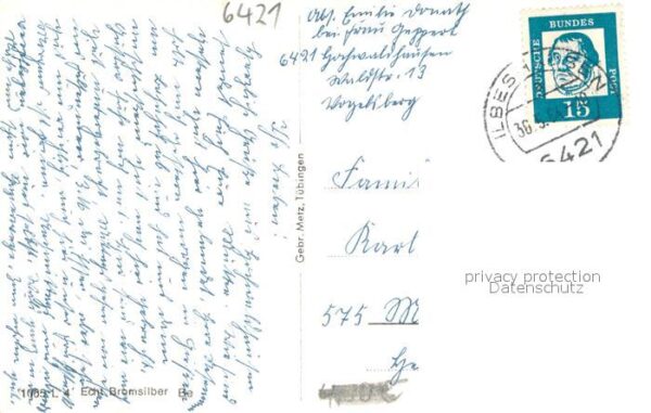 Hochwaldhausen Ilbeshausen Teufelsmuehle Genesungsheim Pension Stirn-Heuser Park – Bild 2