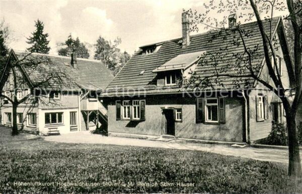 Hochwaldhausen Ilbeshausen Pension Stirm-Haeuser Aussen
