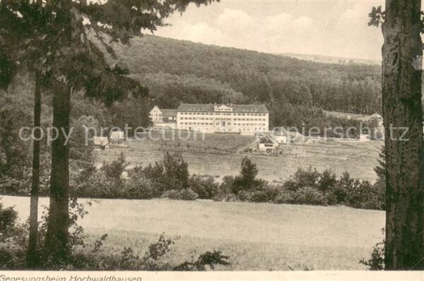 Hochwaldhausen Ilbeshausen Genesungsheim Aussenansicht
