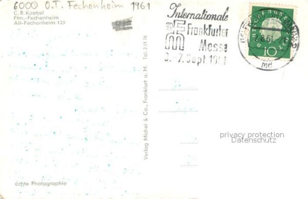 Fechenheim Frankfurt Main Teilansichten – Bild 2