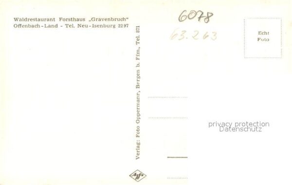Neu-Isenburg Waldrestaurant Forsthaus Gravenbruch Wintergarten – Bild 2