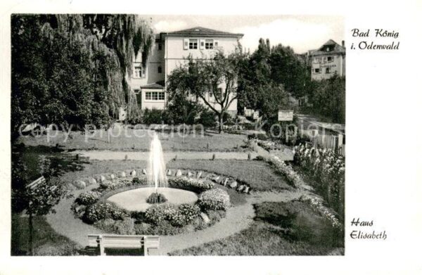 Bad Koenig Odenwald Haus Elisabeth