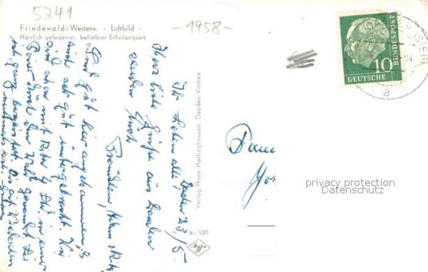 Friedewald Westerwald Fliegeraufnahme Gesamtansicht – Bild 2
