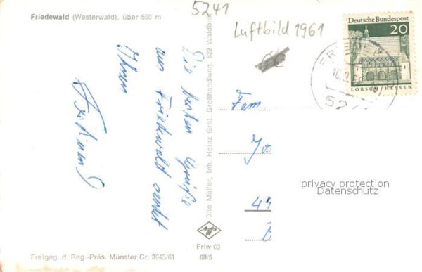Friedewald Westerwald Fliegeraufnahme – Bild 2