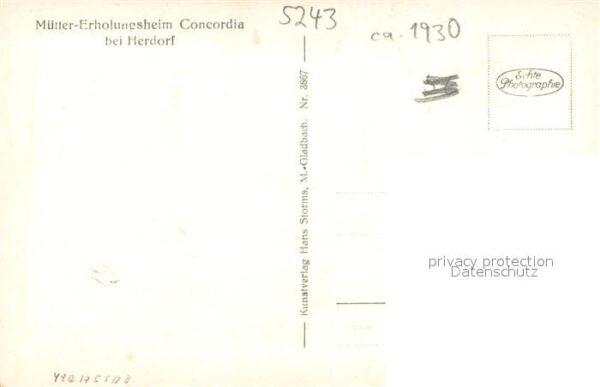 Herdorf Sieg Muetter-Erholungsheim Concordia – Bild 2