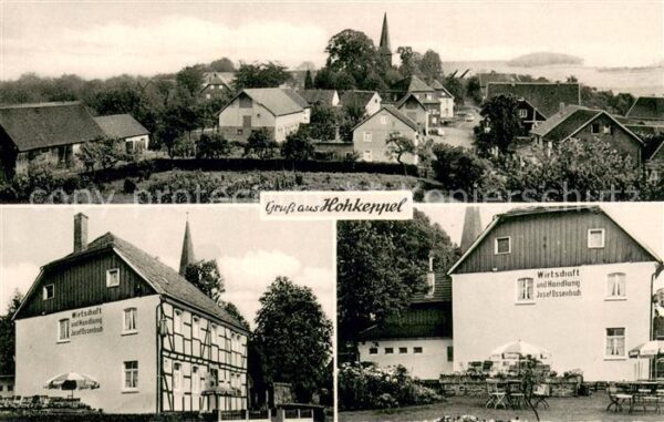 Hohkeppel Gaststaeaete Ossenbach Aussenansichten mit Terrasse