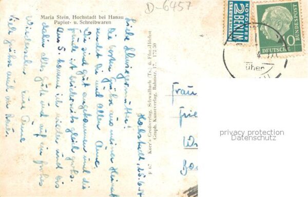 Hochstadt Hessen Maria Stein Gesamtansicht – Bild 2