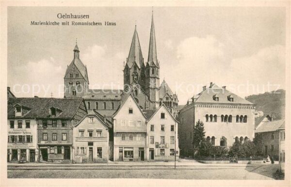 Gelnhausen MArienkirche m. Romanischem Haus