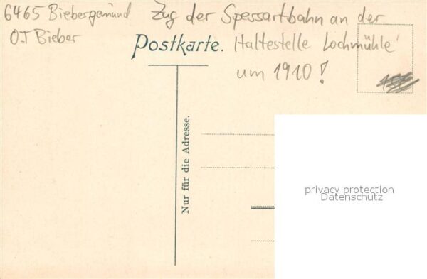 Biebergemuend Restaurant Lochmuehle Aussenansicht – Bild 2