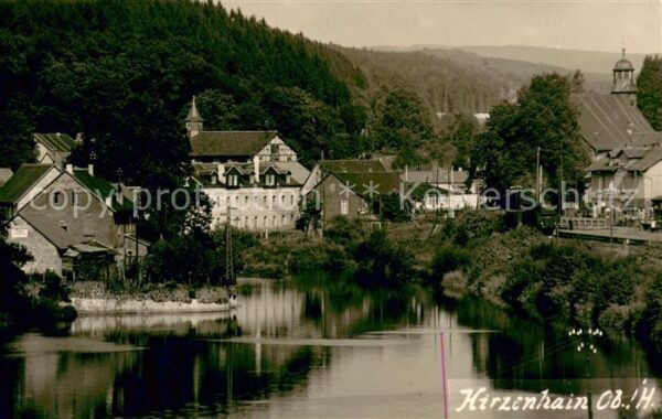Hirzenhain Wetteraukreis Teilansicht Dorf
