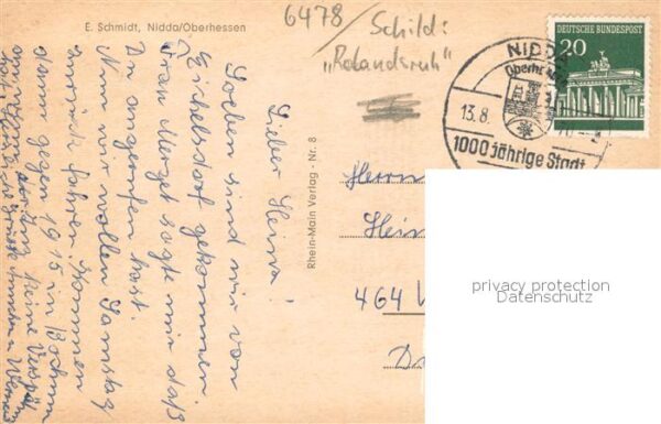 Bad Salzhausen Schaefer m. Schafen – Bild 2