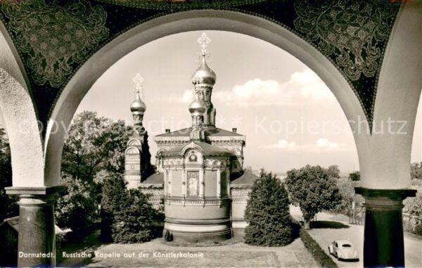 Darmstadt Russische Kapelle auf der Kuenstlerkolonie
