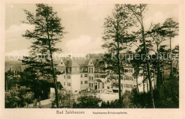 Bad Salzhausen Kaufmanns-Erholungsheim Aussenansicht
