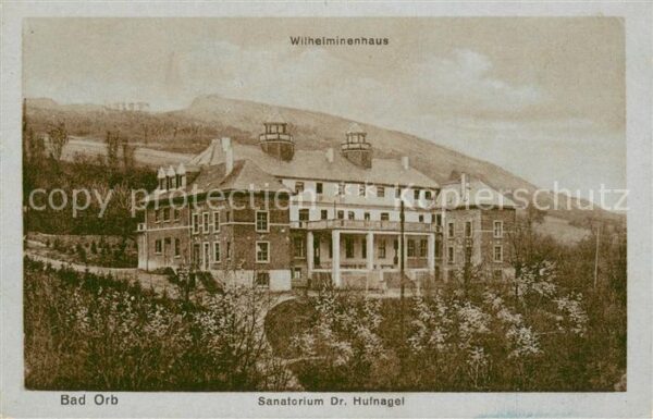Bad Orb Wilhelminenhaus Sanatorium Dr. Hufnagel