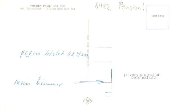 Bad Orb Pension Pflug Aussenansicht – Bild 2