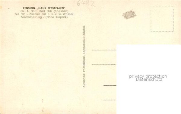 Bad Orb Pension Haus Westfalen Aussenansicht mit Sonnenterrasse – Bild 2