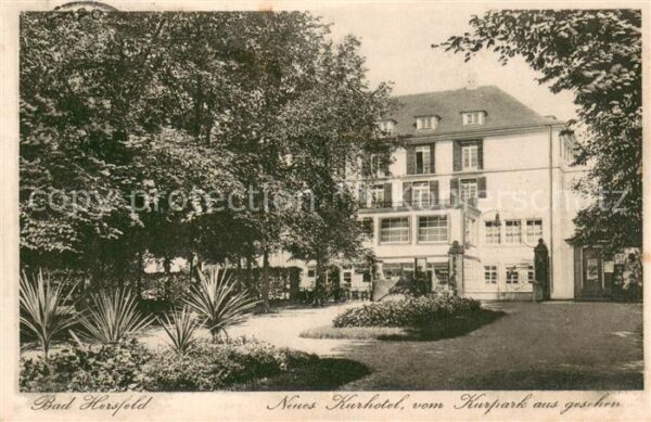 Bad Hersfeld Kurhotel mit Kurpark
