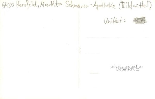 Bad Hersfeld Markt und Schwanen-Apotheke – Bild 2