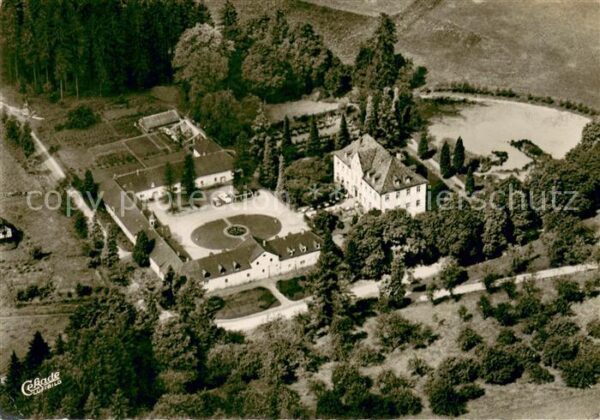 Hommerich Lindlar Fliegeraufnahme Hotel Schloss Georghausen