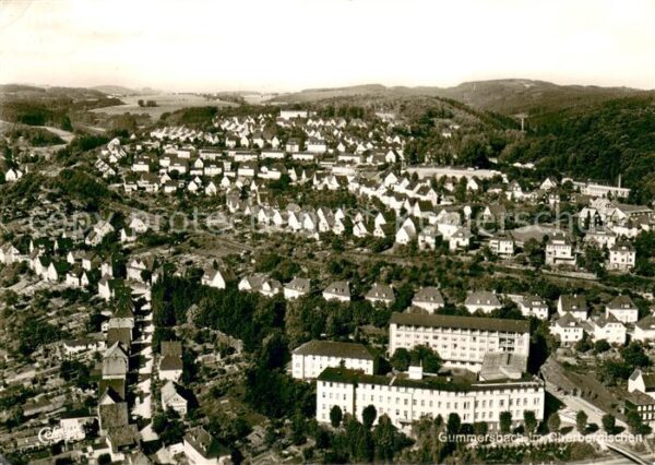 Gummersbach Fliegeraufnahme Teilansicht