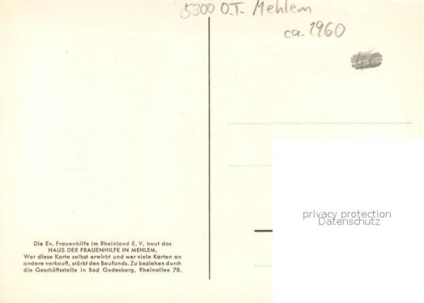 Mehlem Godesberg Bonn Haus der Frauenhilfe – Bild 2