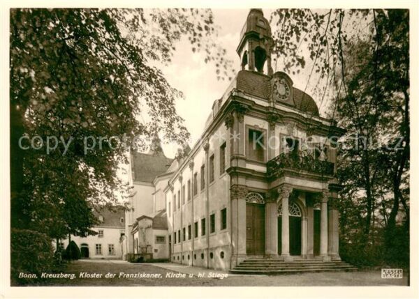 Poppelsdorf Bonn Kreuzberg Kloster d. Franziskaner Kiche und hl. Stiege