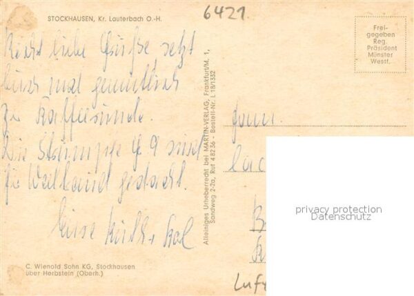 Stockhausen Lauterbach Fliegeraufnahme Gesamtansicht – Bild 2