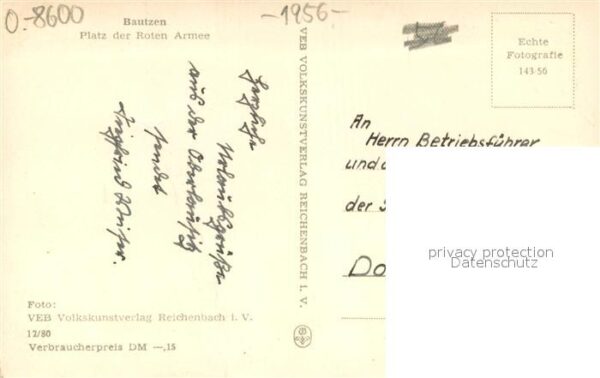 Bautzen Platz der Roten Armee – Bild 2