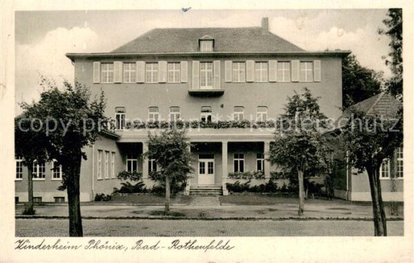 Bad Rothenfelde Kinderheim Phoenix Aussenansicht