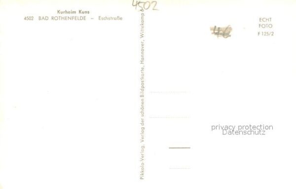 Bad Rothenfelde Kurheim Kuns – Bild 2