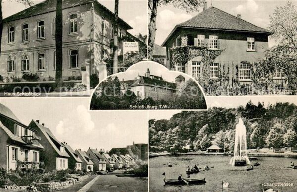 Iburg Teutoburger Wald Haus Schlossblick Schloss Iburg Haus Eckstein Charlottens