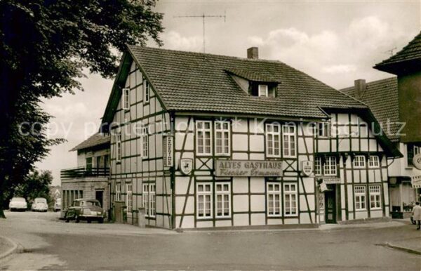 Iburg Teutoburger Wald Altes Gasthaus Fischer-Eymann Fachwerkhaus