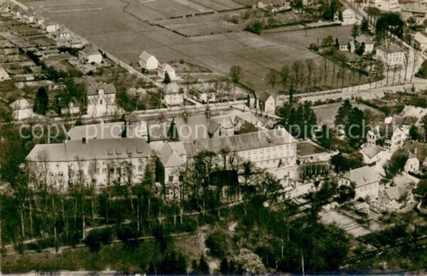 Iburg Teutoburger Wald Fliegeraufnahme Schloss