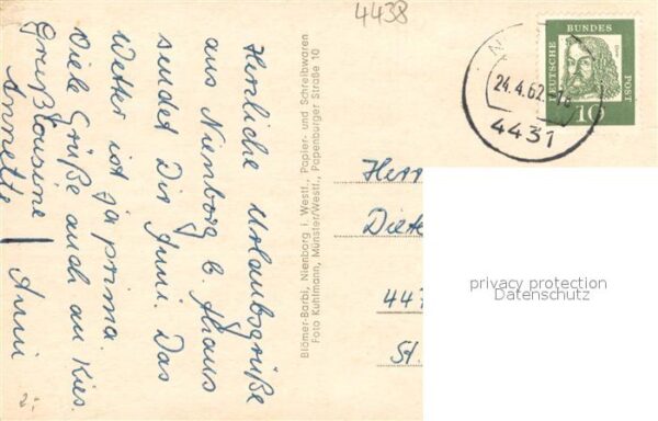 Nienborg Historischer Torbogen und Kirchenansicht – Bild 2