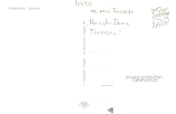 Lingen Ems Rathaus Haus der Dame Theessen – Bild 2