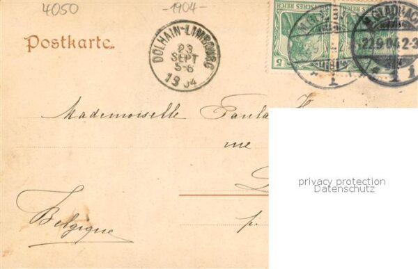 Moenchengladbach Mikroskop-Postkarte – Bild 2