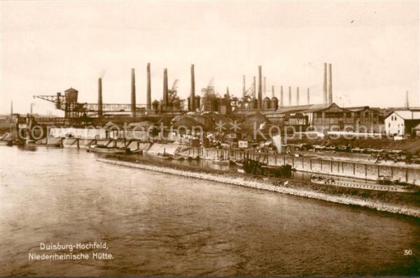 Hochfeld Duisburg Niederrheinische Huette Industrie